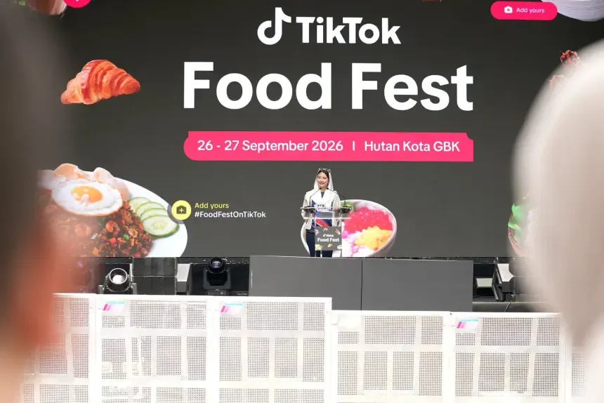 Wamendag Dyah Roro Esti Buka TikTok FoodFest 2026 di Hutan Kota GBK