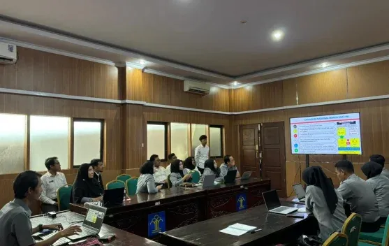 Kanwil Kemenkum Sultra Latih Pegawai Baru dan CPNS Pahami Reformasi Birokrasi lewat Aplikasi ERB