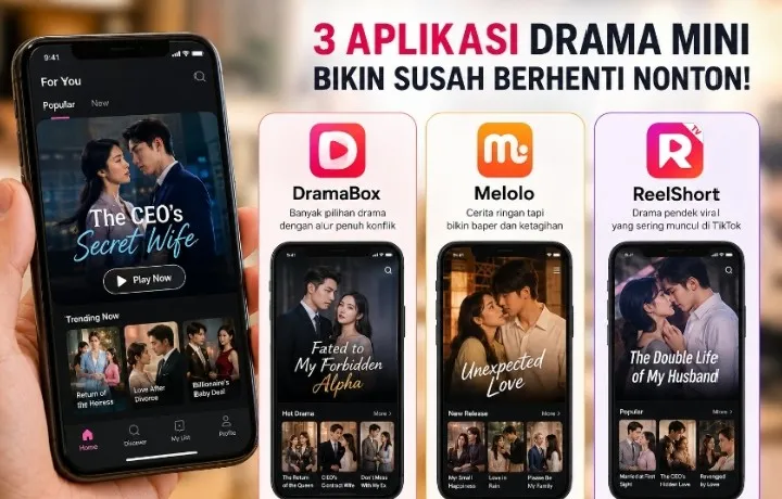 Drama Mini Kian Viral di Media Sosial, Ini Tiga Aplikasi yang Ramai Dibicarakan