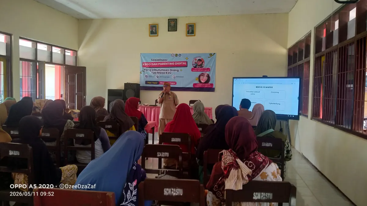SDN Pasongsongan I Sumenep Sosialisasikan KGBO dan Parenting Digital untuk Dampingi Anak Bermedia