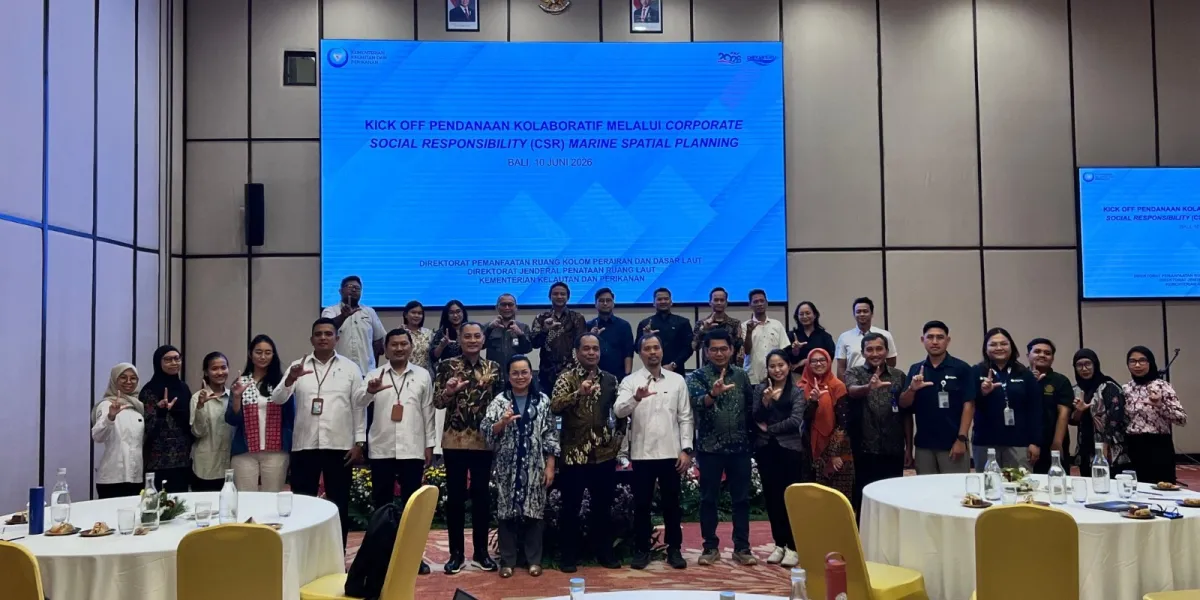 KKP Ajak Dunia Usaha Berkolaborasi Lewat CSR untuk Perkuat Penataan Ruang Laut Berkelanjutan
