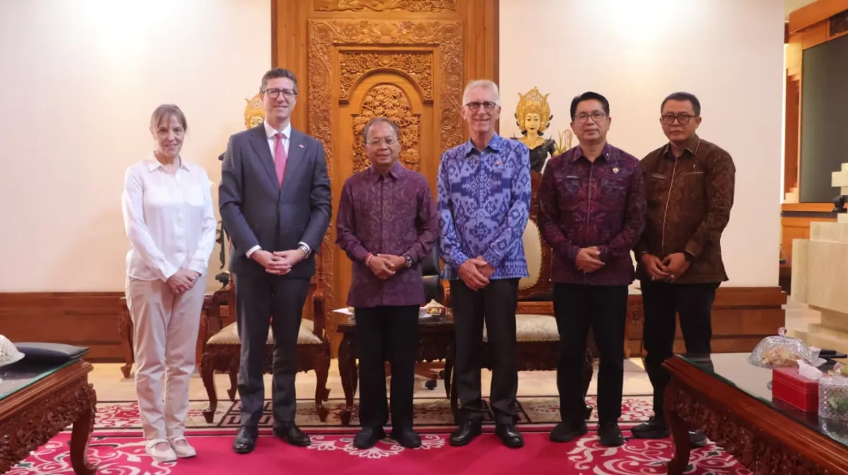 Koster Jajaki Kerja Sama Strategis Bali–Swiss di Bidang Vokasi, Infrastruktur, Energi, dan UMKM