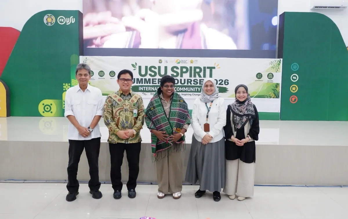 USU Gelar International SPIRIT Summer Course 2026, Angkat Strategi Gizi dan Kesehatan untuk Hadapi Dampak Perubahan Iklim