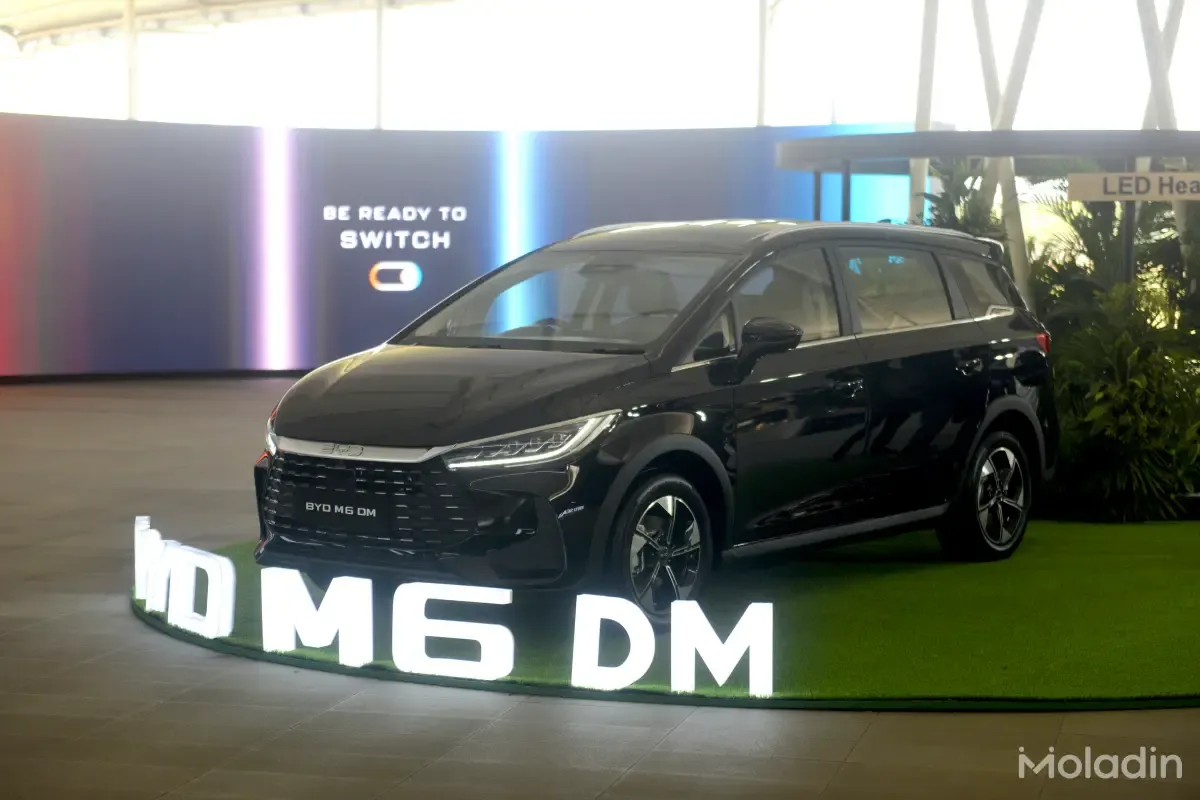 BYD M6 DM-i Cross Superior Captain Seat Hadir di Indonesia, Bidik Keluarga Menengah ke Atas