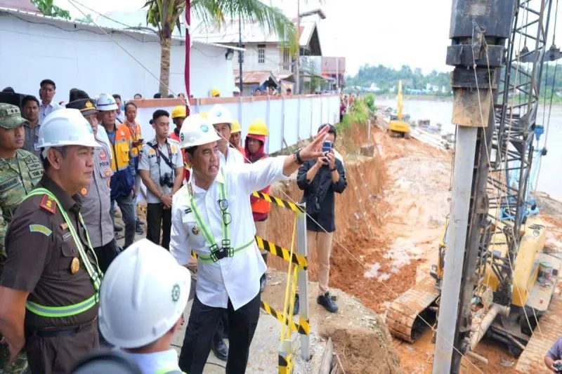 Pemkab Barito Utara Mulai Penataan Kawasan Kumuh Kelurahan Lanjas Senilai Rp48,55 Miliar