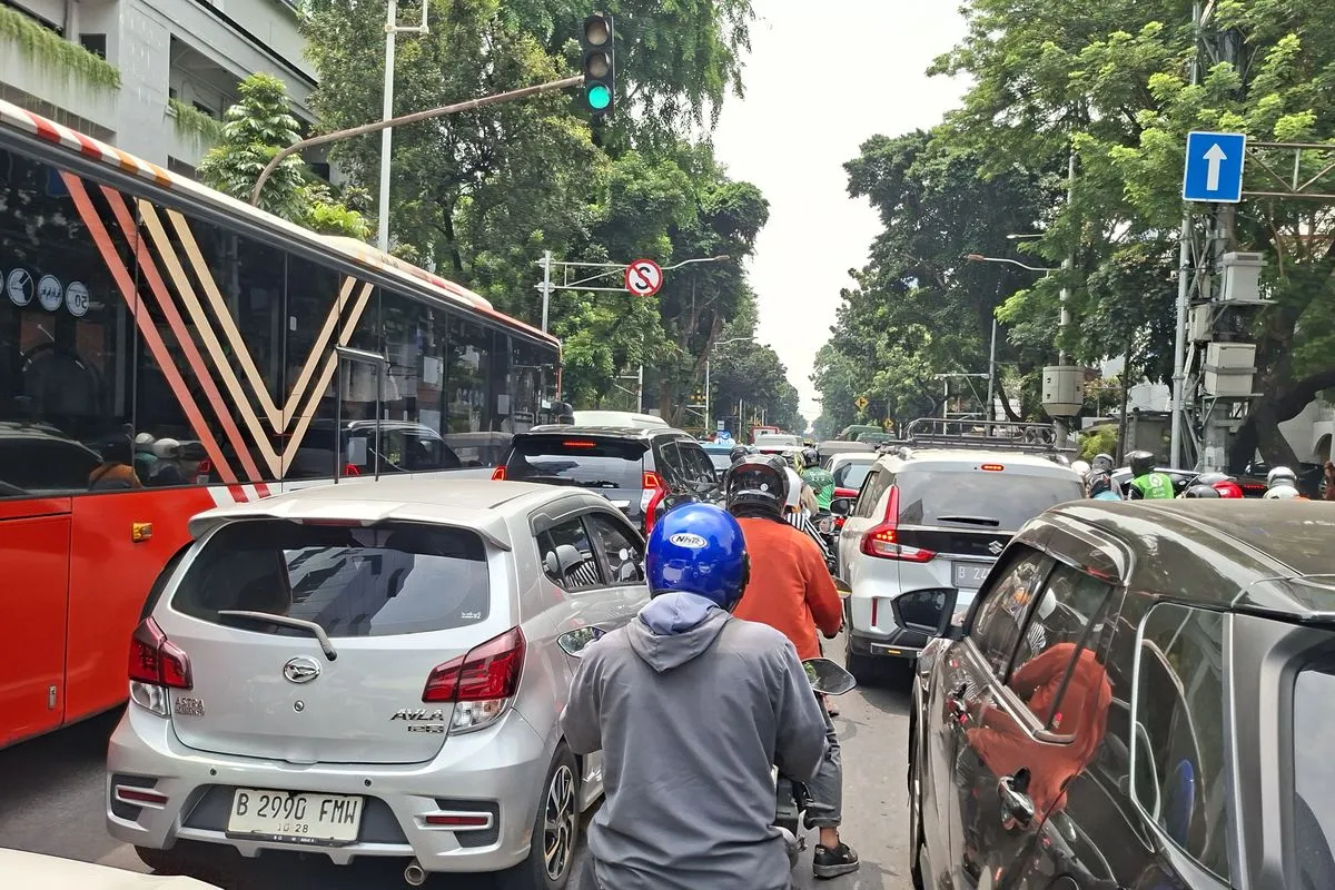 Dishub dan Polisi Terapkan Rekayasa Lalu Lintas di Ruas Protokol untuk Antisipasi Dampak Unjuk Rasa