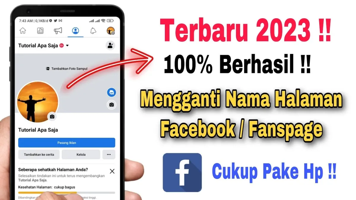Cara Mengganti Nama Facebook Lewat HP pada 2026, Ini Aturan dan Langkahnya