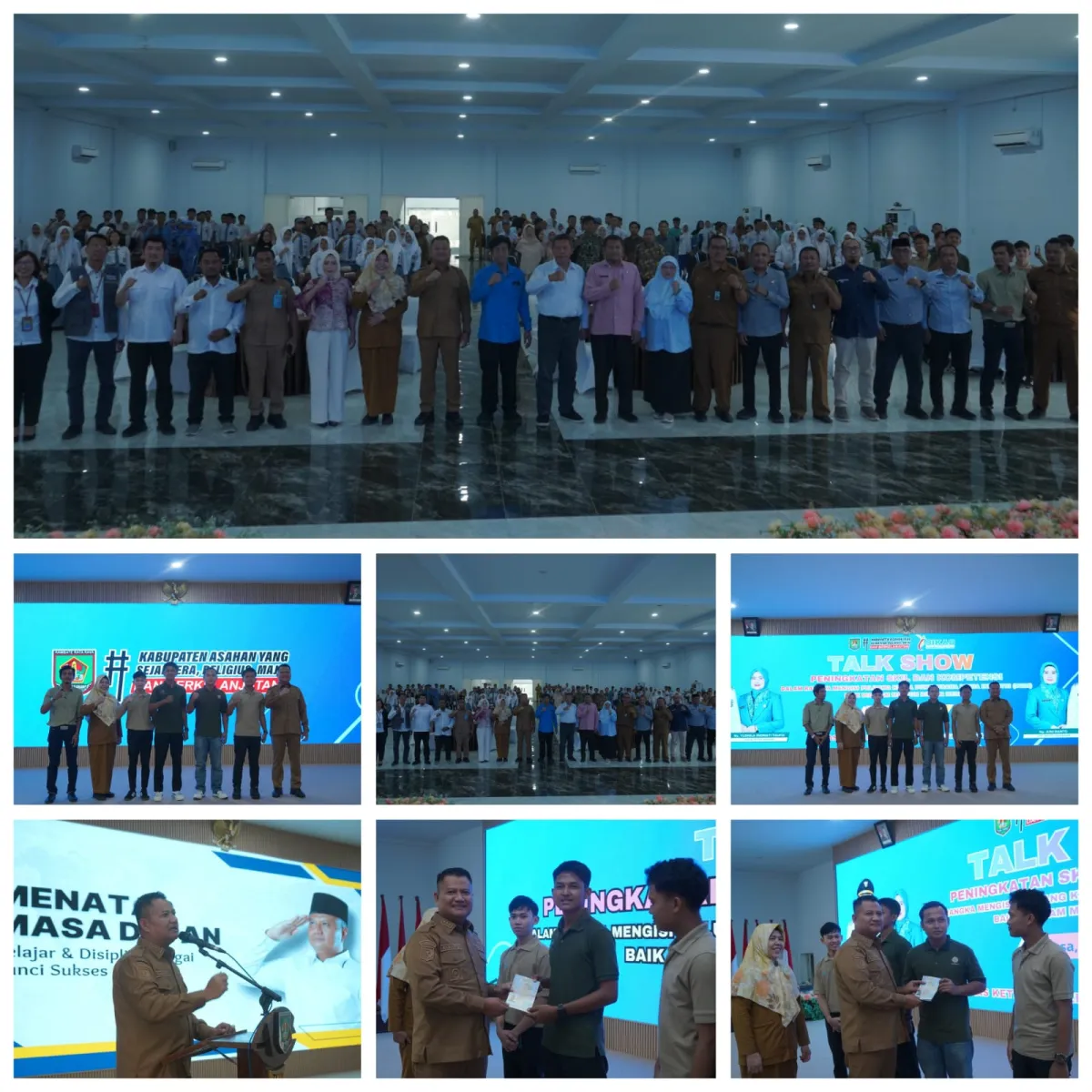 Wabup Asahan Buka Talk Show Peningkatan Skill untuk Peluang Kerja di Dunia Usaha dan Industri