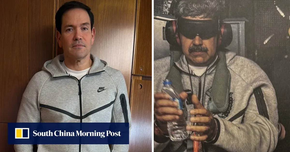 Pakaian Perjalanan Marco Rubio ke Tiongkok Jadi Sorotan, Disamakan dengan ‘Penampilan Maduro’ di Media Sosial