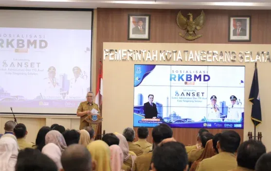 Pemkot Tangerang Selatan Perkenalkan Aplikasi SANSET untuk Penataan dan Monitoring Aset Daerah