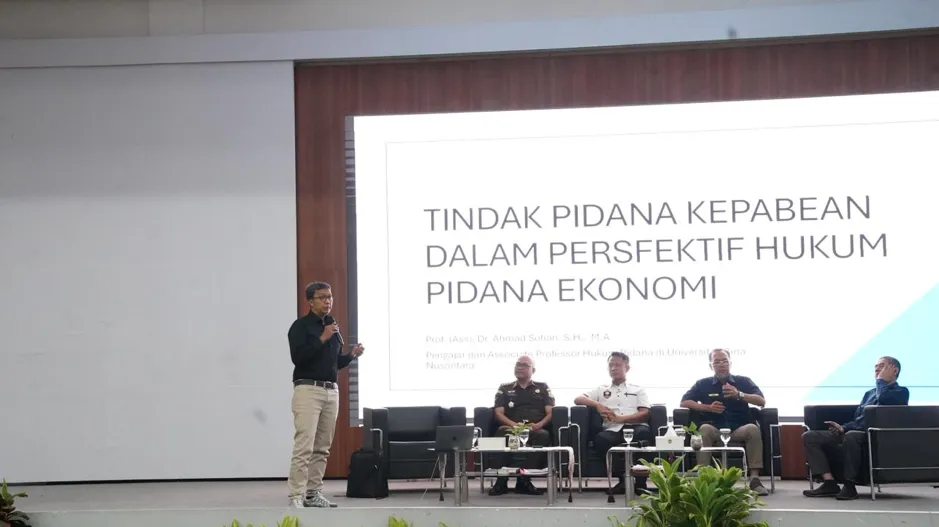 Dr. Ahmad Sofian Jadi Narasumber Kuliah Umum KUHAP Baru di PKN STAN
