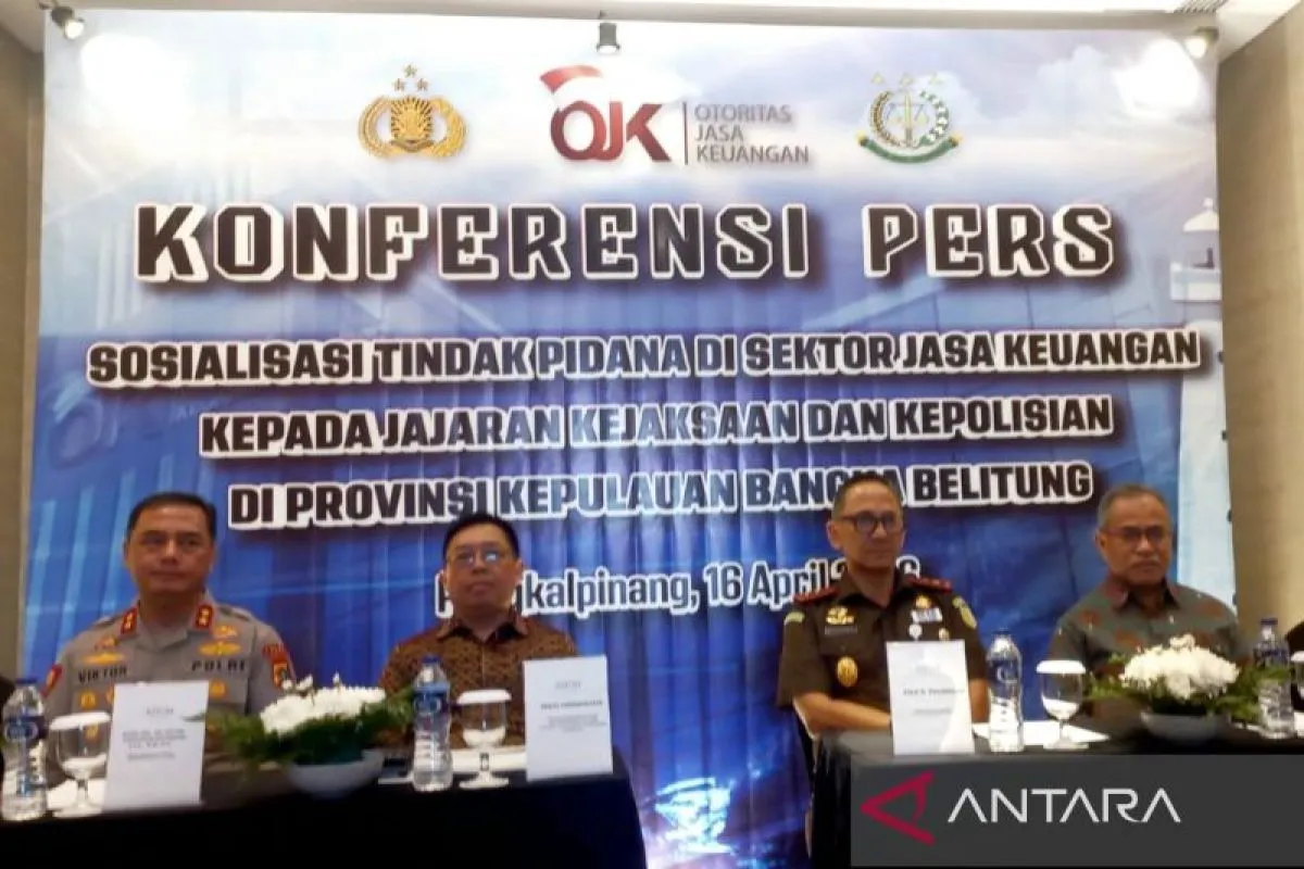 OJK, Kejati, dan Polda Babel Perkuat Koordinasi Penanganan Tindak Pidana Jasa Keuangan