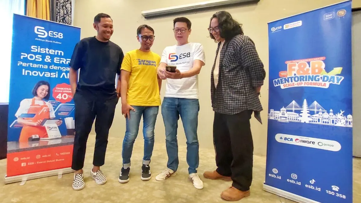 ESB Gelar F&B Mentoring Day di Bandung, Dorong Digitalisasi UMKM Kuliner Hadapi Tekanan Ekonomi 2026