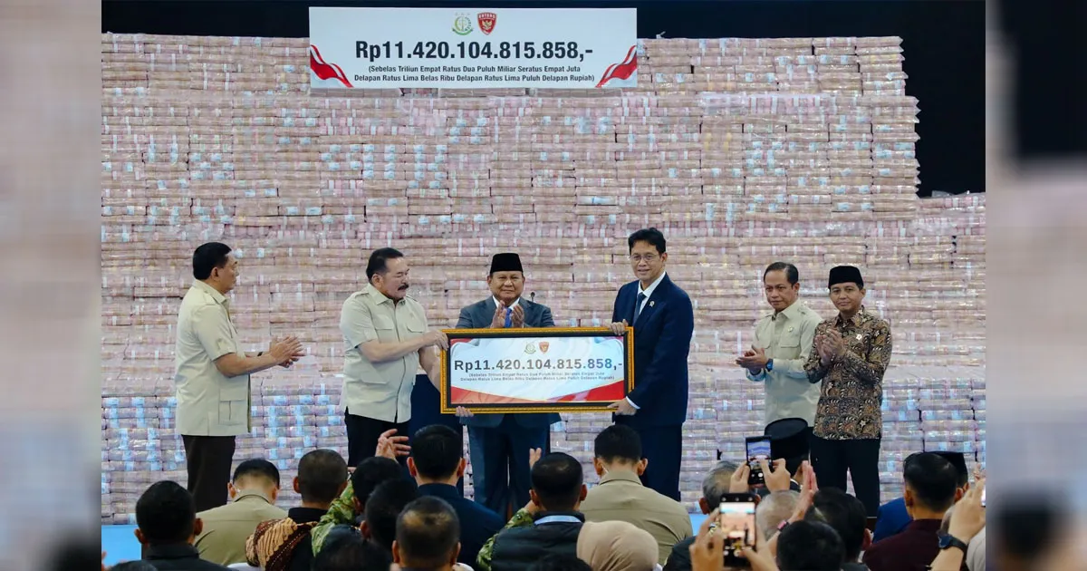 Pemerintah Klaim Amankan Kawasan Hutan dan Selamatkan Keuangan Negara Rp11,4 Triliun