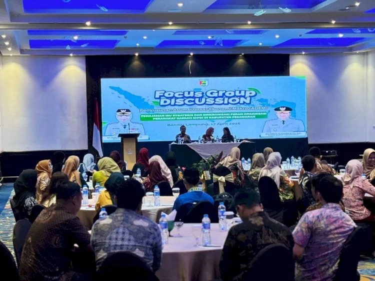 BPKAD Pesawaran Gelar FGD untuk Sinkronisasi OPD dalam Penyusunan Asumsi Ekonomi Makro