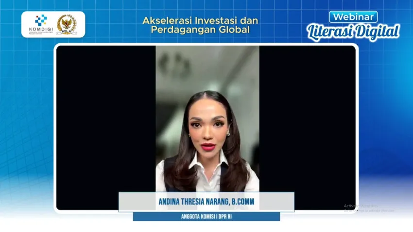 Andina Thresia Narang: Transformasi Digital Kunci Percepatan Investasi dan Perdagangan Global Indonesia