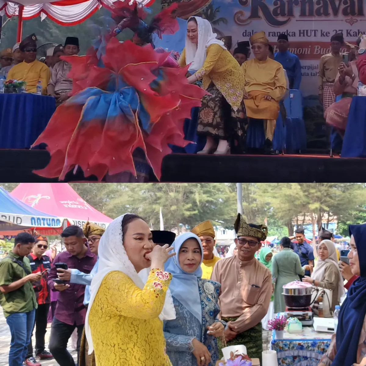 Pemkab Natuna Gelar Karnaval Budaya dan Festival Kuliner di Pantai Piwang untuk HUT ke-27