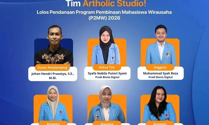 Startup Mahasiswa Universitas Nusa Mandiri Lolos Pendanaan P2MW 2026 Lewat Inovasi Limbah Kayu