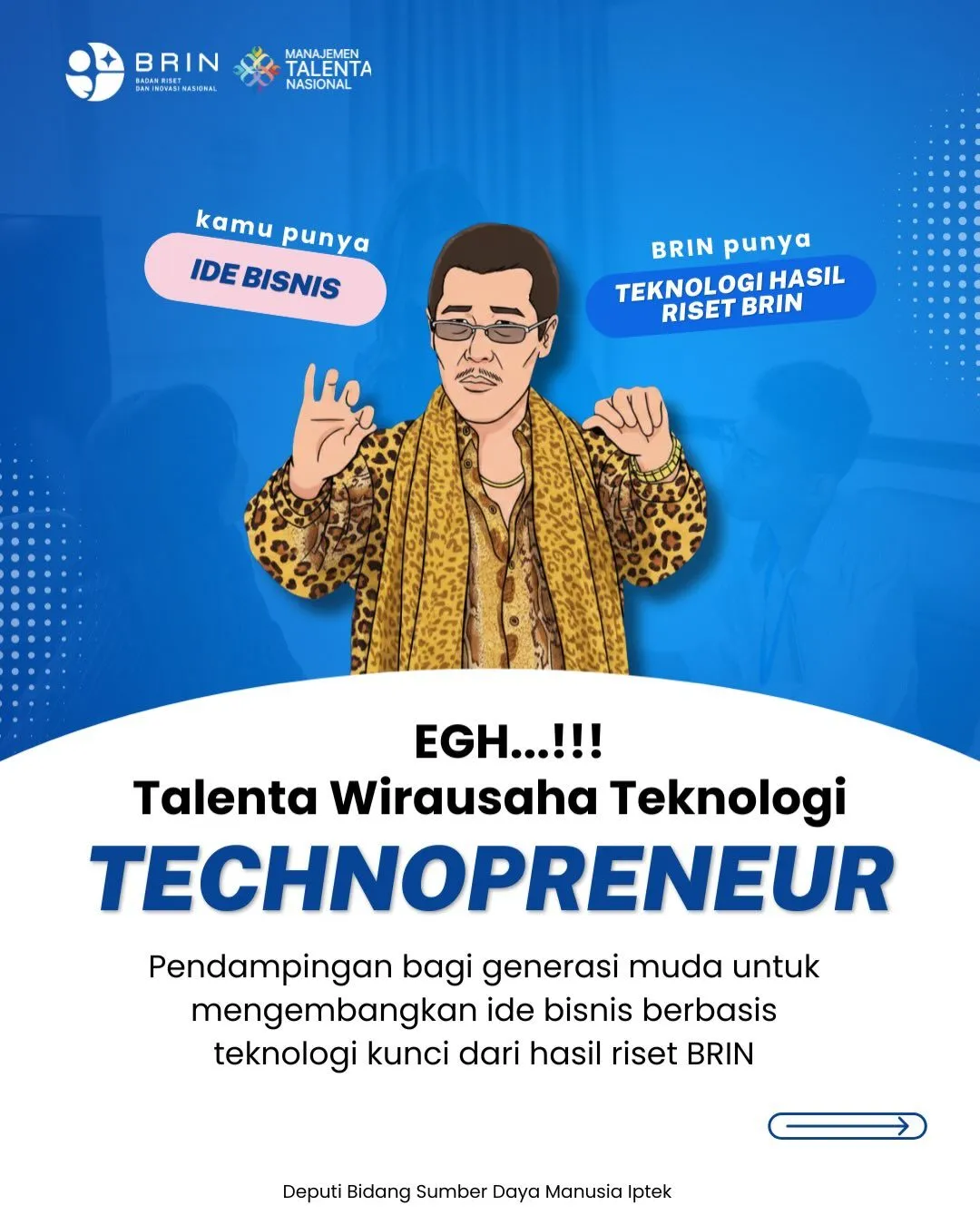 BRIN Buka Program Technopreneur bagi Pemuda untuk Mengembangkan Bisnis dari Hasil Riset