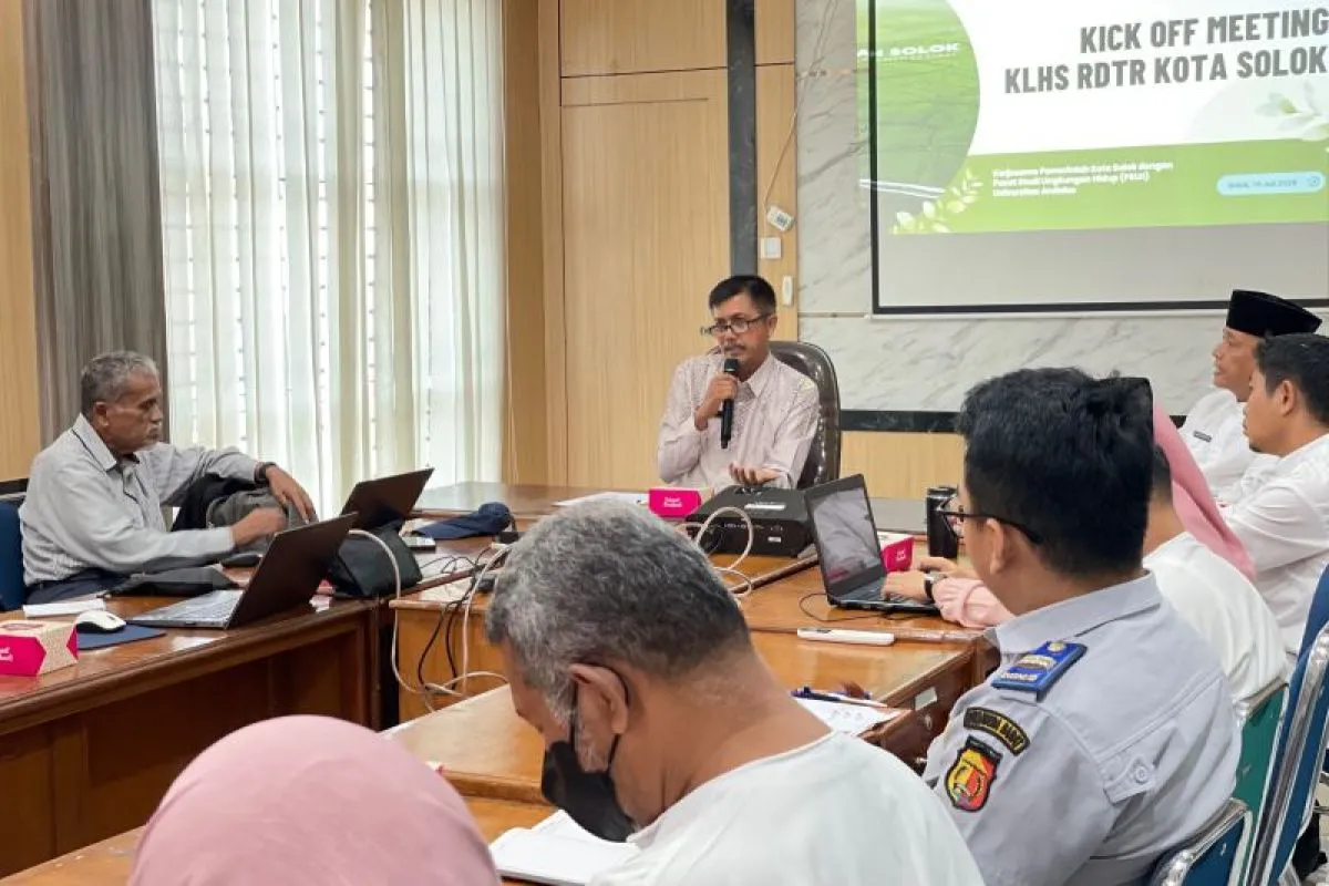 Pemkot Solok Susun KLHS untuk Perkuat RDTR 2026 Berbasis Lingkungan