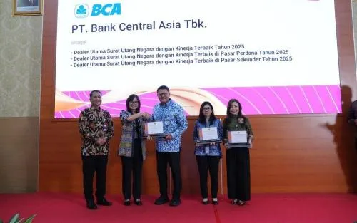 BCA Raih Penghargaan SUN dari Kementerian Keuangan