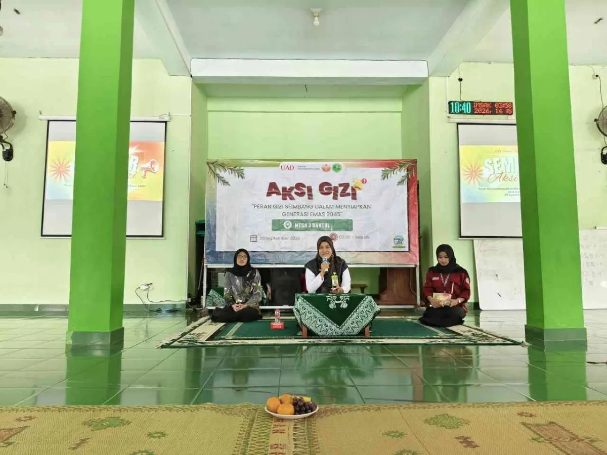 Kepala MTsN 2 Bantul Tekankan Pentingnya Gizi Seimbang untuk Persiapan Generasi Emas 2045