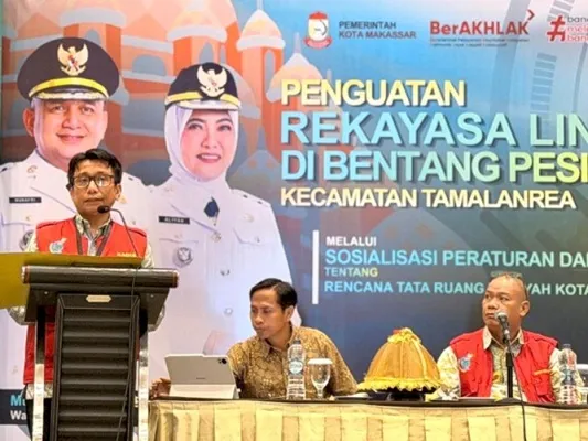 Distaru Makassar Bentuk Relawan Tata Ruang untuk Perkuat Pengawasan Pemanfaatan Ruang