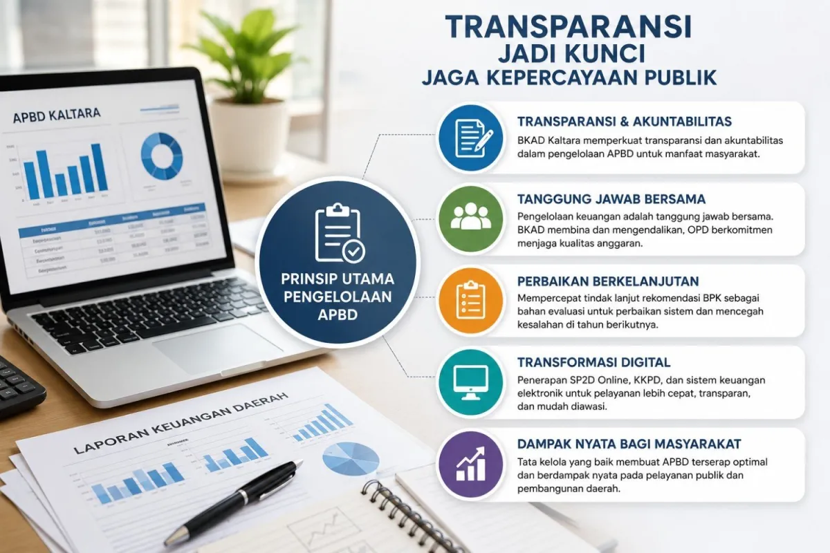 BKAD Kaltara Tekankan Transparansi dan Akuntabilitas dalam Pengelolaan APBD