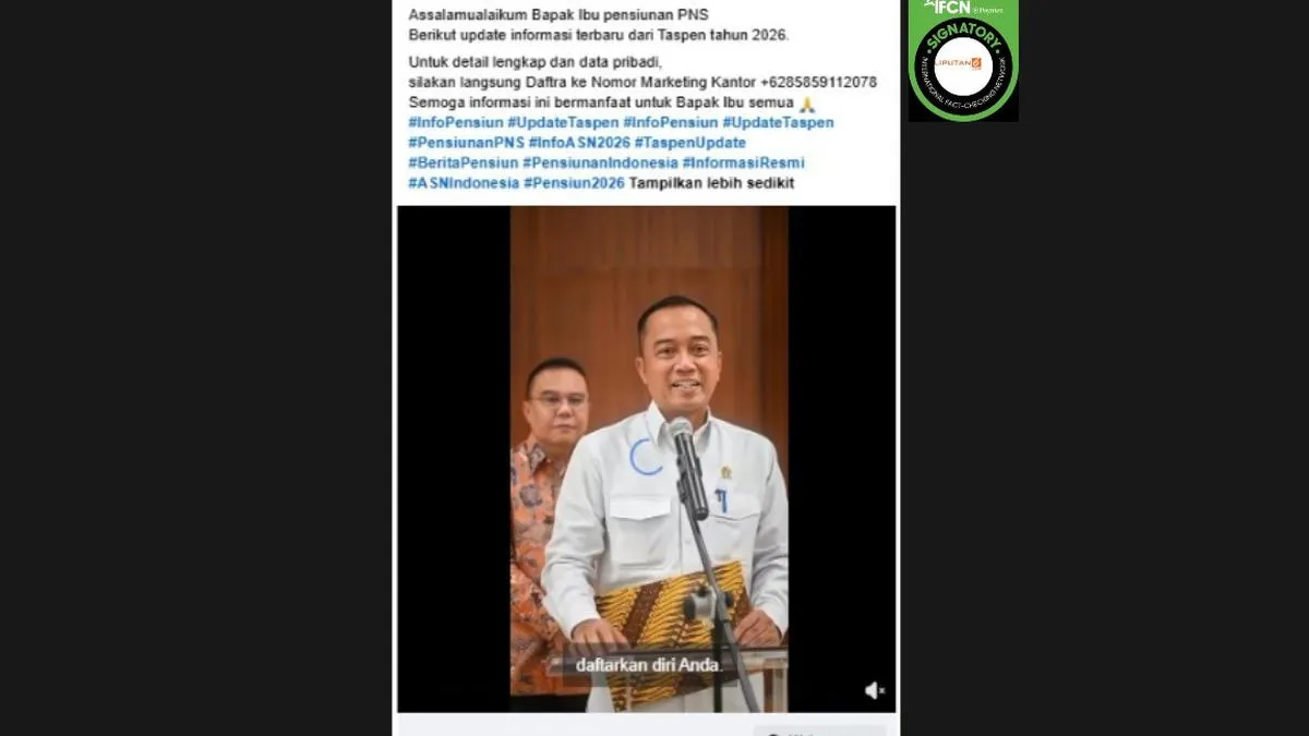 Cek Fakta: Video Mensesneg Prasetyo Hadi Umumkan Bantuan Pensiunan Rp130 Juta Diklaim Hoaks dan Terindikasi AI