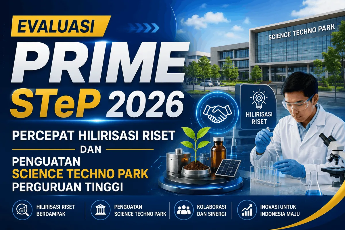 Kemdiktisaintek dan ADB Mulai Evaluasi Tengah Periode PRIME STeP 2026 untuk Percepat Hilirisasi Riset