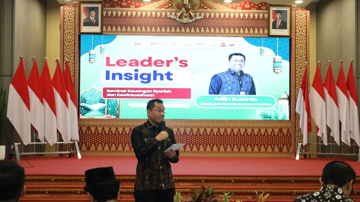 OJK dan HIPMI Syariah Sumsel Gelar Seminar Literasi Keuangan Syariah untuk UMKM Hadapi Ketidakpastian Global