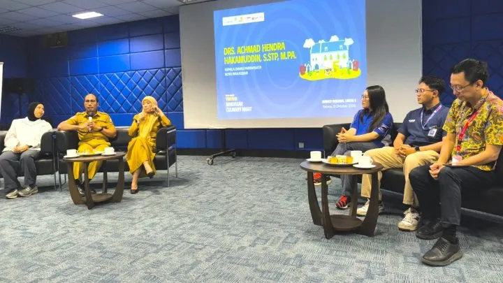 Dispar Makassar Dukung Yamaha Makassar Culinary Night 2026 di Fort Rotterdam
