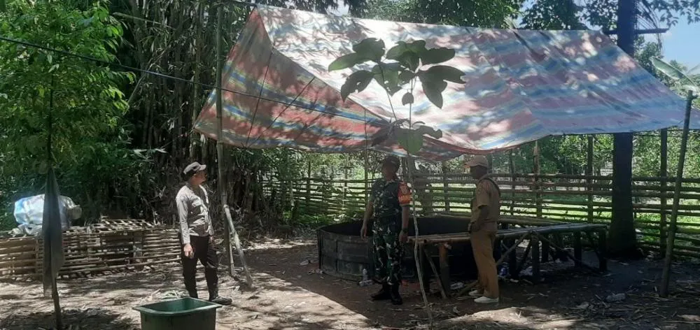 Polres Muara Enim Tertibkan Dugaan Arena Judi Sabung Ayam di Desa Tanjung Jati