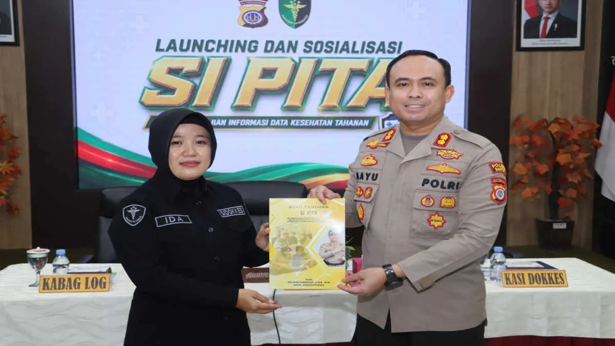 Polres Bantul Luncurkan Aplikasi Si Pita untuk Pengelolaan Data Tahanan