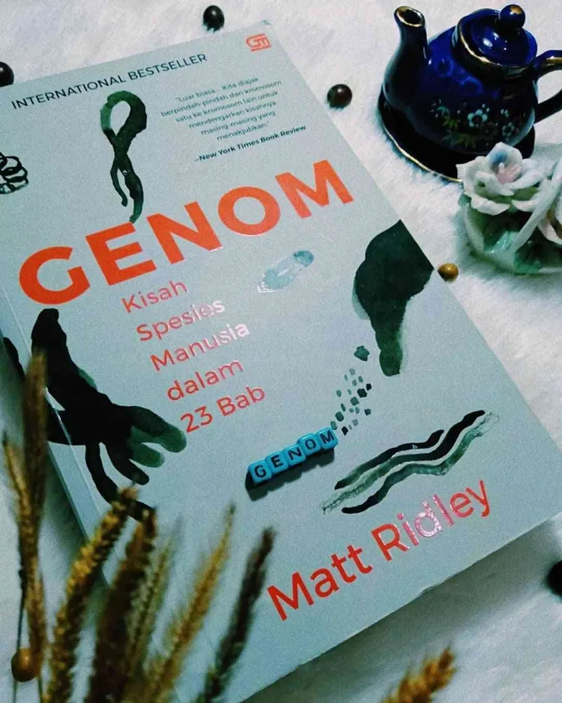 Ulasan Buku “Genom” Karya Matt Ridley: Membaca Peran 23 Kromosom hingga Bahasan Stres