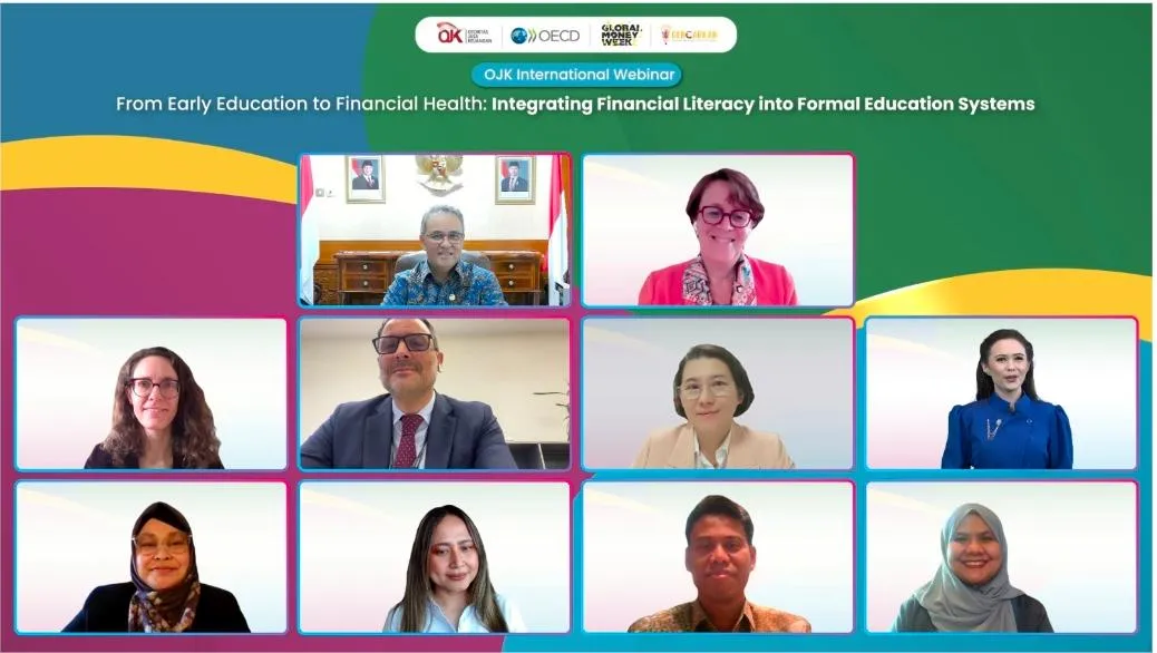 OJK Dorong Integrasi Literasi Keuangan ke Pendidikan Formal dalam Webinar Global Money Week 2026