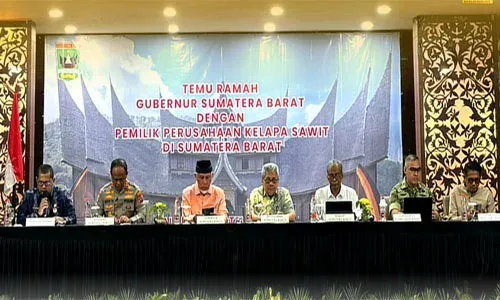 DPRD dan Pemprov Sumbar Bahas Penerapan Pajak Air Permukaan dengan 41 Pimpinan Pabrik Kelapa Sawit