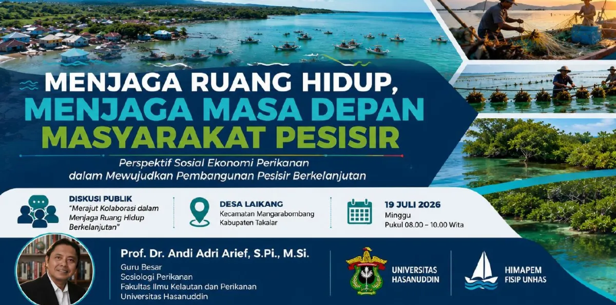 Prof Adri Arief: Pengelolaan Pesisir Harus Terpadu demi Masa Depan Masyarakat