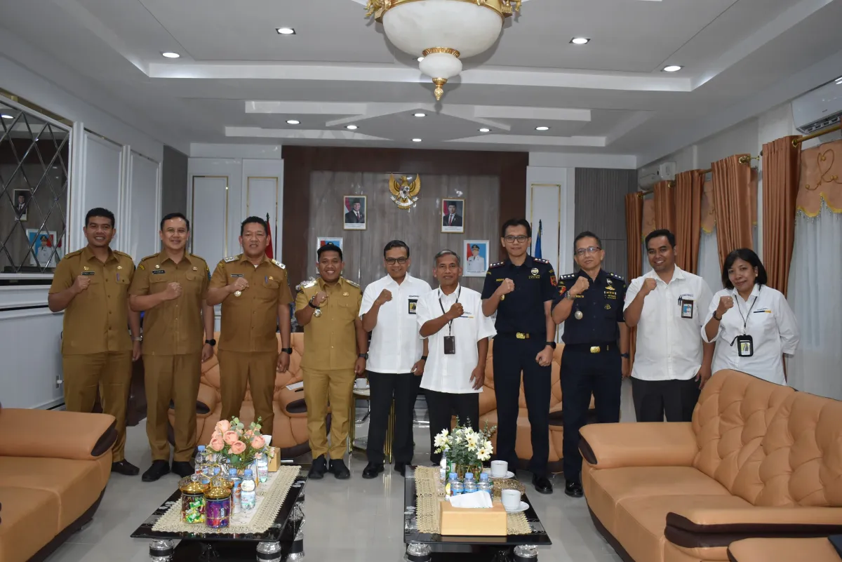 Wali Kota Sibolga Terima Audiensi Bea Cukai dan KPPN, Bahas Sinergi Pembangunan dan Pengelolaan Keuangan