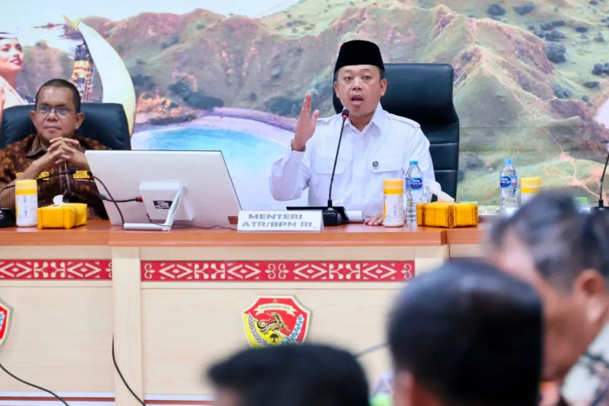 Menteri ATR/BPN Minta Pemda di NTT Percepat Sertifikasi Tanah Rumah Ibadah