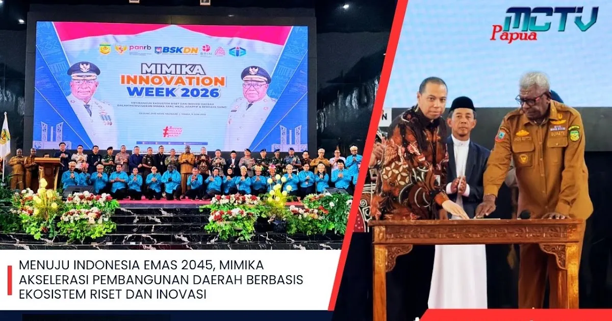 Pemkab Mimika Perkuat Ekosistem Riset lewat Mimika Innovation Week 2026, Gandeng BRIN dan Kampus Lokal