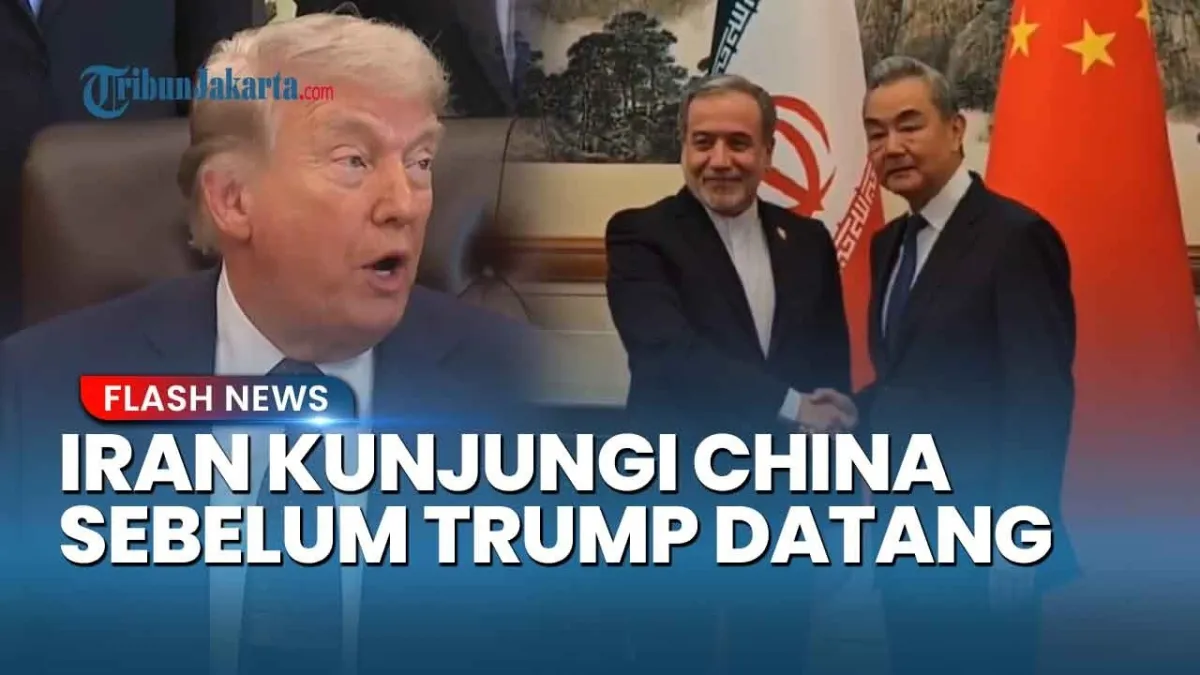 Menlu Iran Temui Wang Yi di Beijing Jelang Kunjungan Trump, Ketegangan Selat Hormuz Mengemuka