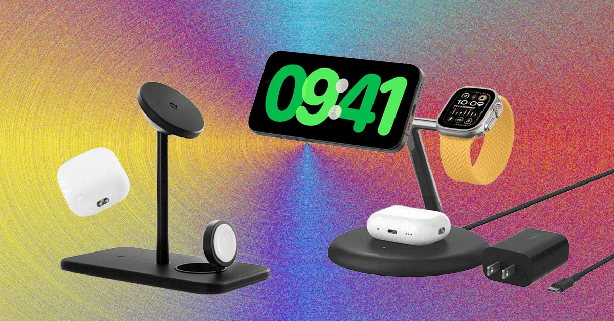 Charger 3-in-1 Qi2 dan MagSafe Memungkinkan iPhone, AirPods, dan Apple Watch Diisi Daya Bersamaan