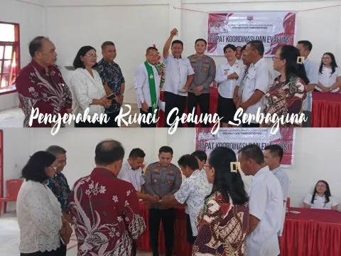 Gedung Serbaguna Desa Karowa Ditahbiskan, Pemerintah Desa Apresiasi Swadaya Warga