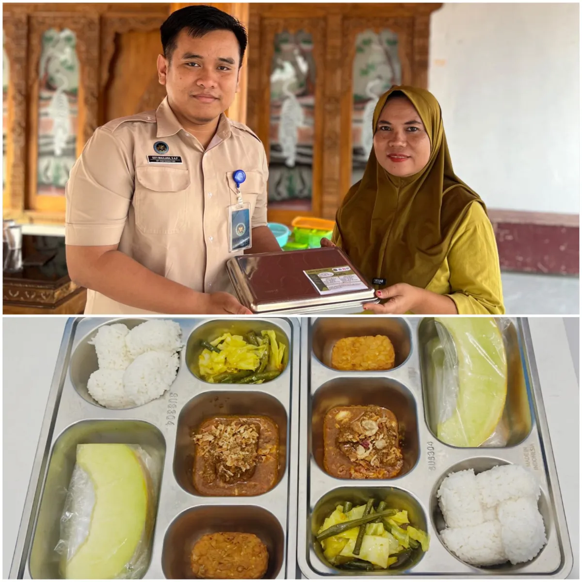 SPPG Sampih Salurkan 3.081 Paket Makan Bergizi Gratis di Susukanlebak