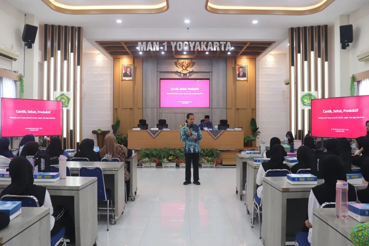 MAN 1 Yogyakarta Gelar Gerakan Aksi Bergizi untuk Dorong Remaja Hidup Sehat dan Cegah Anemia