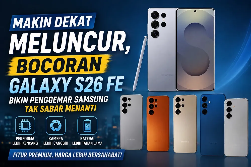 Bocoran Samsung Galaxy S26 FE Muncul di Database WPC dan Geekbench, Desain Baru Terungkap