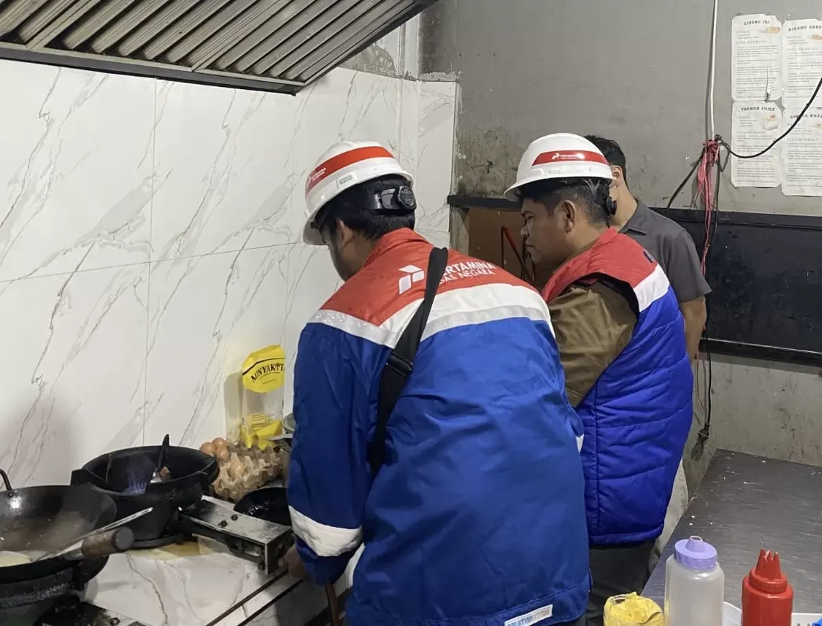 PGN Salurkan Gas Bumi ke Dua Usaha Kuliner di Pelalawan