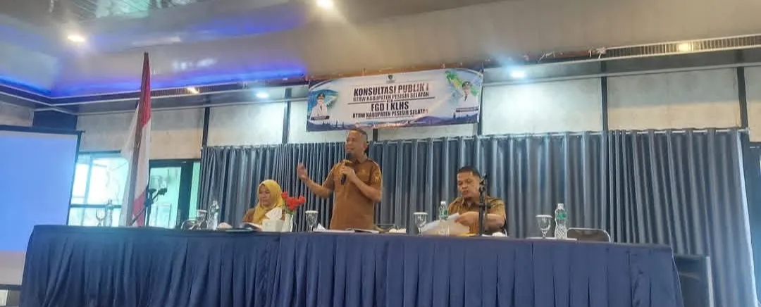Pemkab Pesisir Selatan Gelar Konsultasi Publik RTRW di Hotel Saga Murni