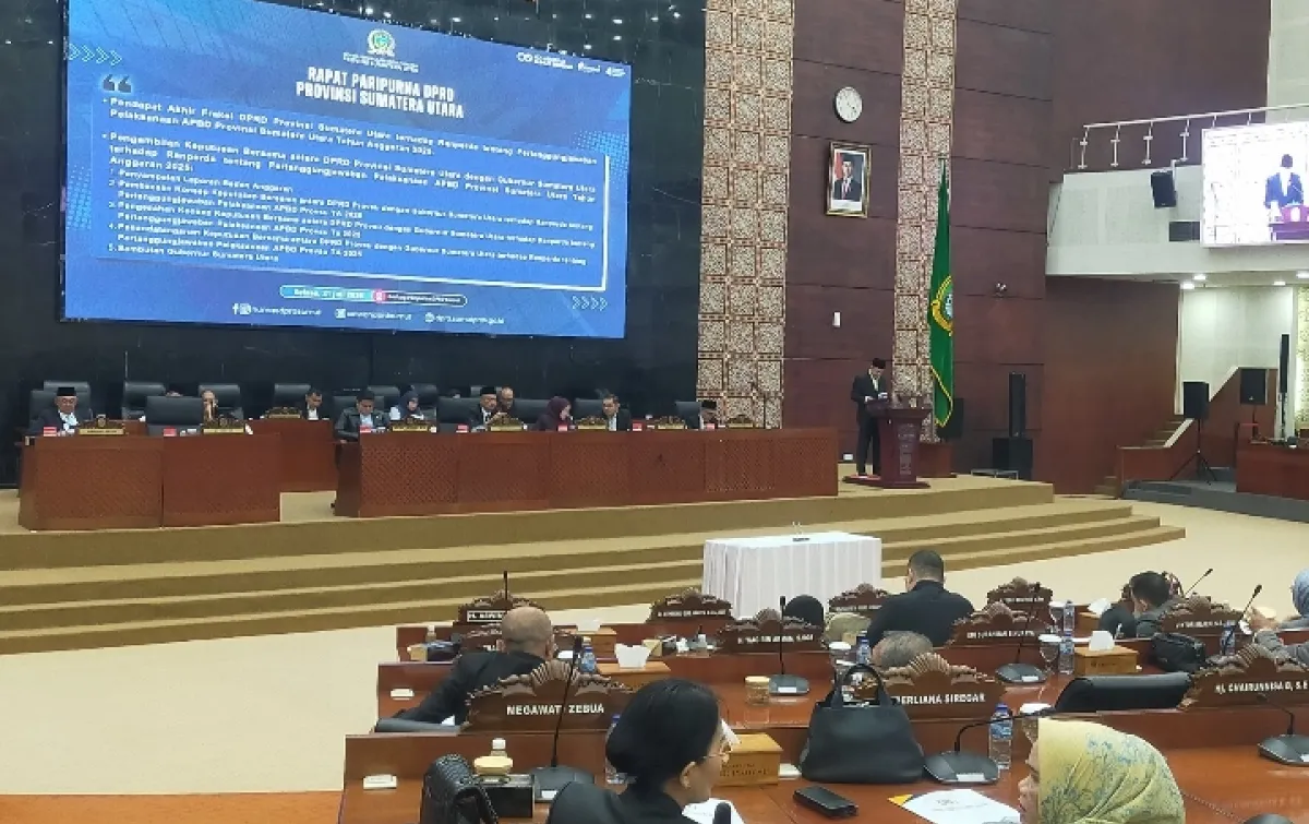 Fraksi Golkar DPRD Sumut Setujui Ranperda Pertanggungjawaban APBD 2025, Minta Transparansi Diperkuat